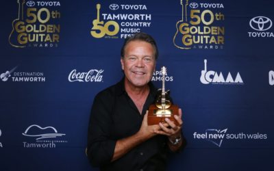 Troy Breaks Golden Guitar Record for Most Won!
